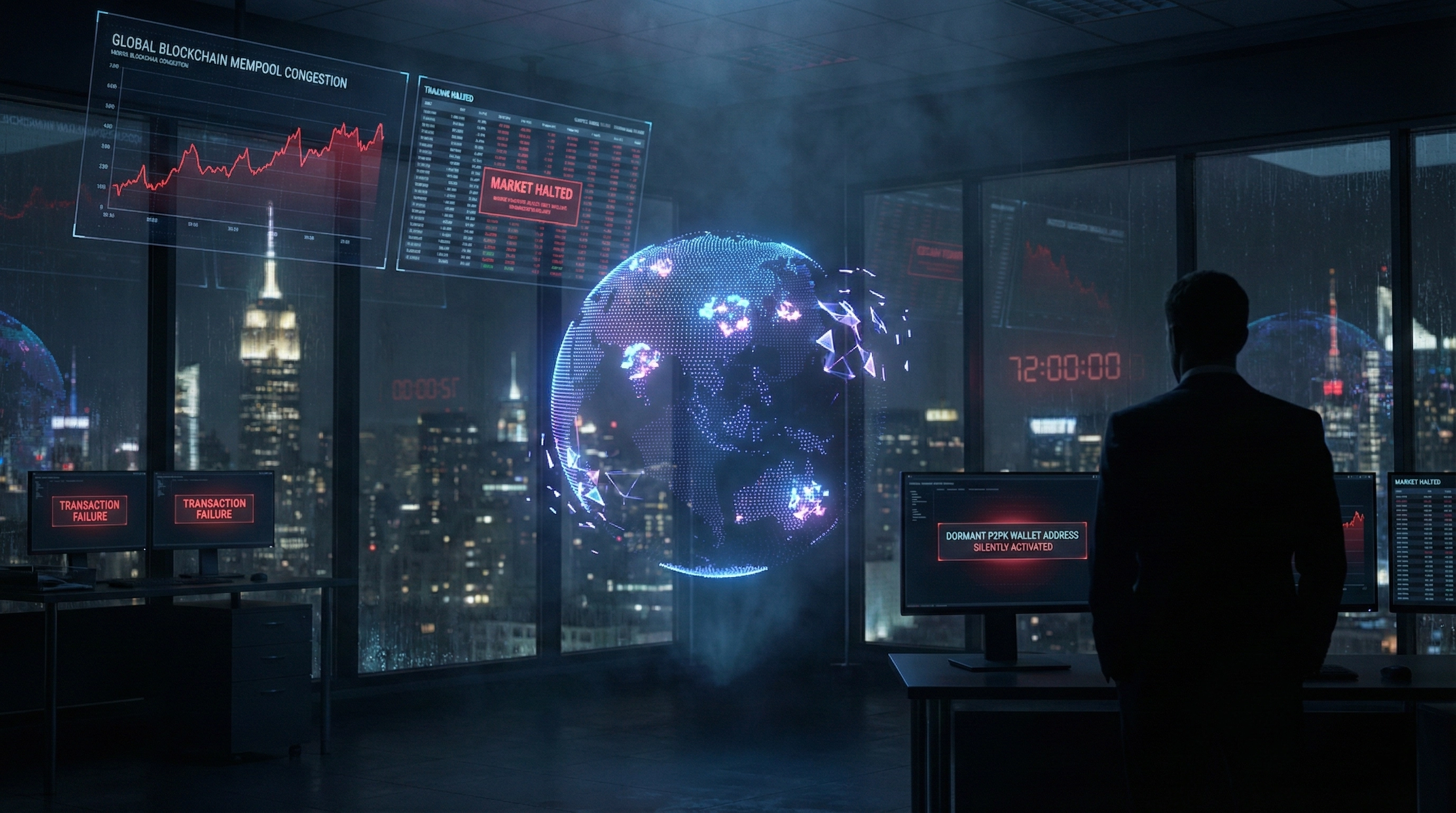 Bitcoin quantum threat — network chaos and governance crisis